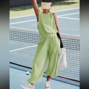 FP Movement Throw and Go Onesie Oversized Highlighter Yellow - EUC Medium